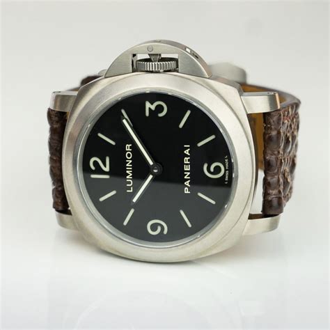 panerai pam 176 titanium base model|Panerai luminor pam176 price.